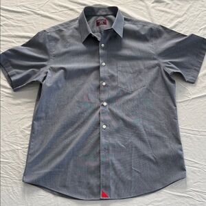 UNTUCKit Men's Grayish Blue Short Sleeve‎ Shirt size M